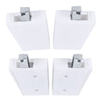 2Set Adjustable Cabinet Hanger with Mounting Plate Cupboard Furniture Hardware Parts