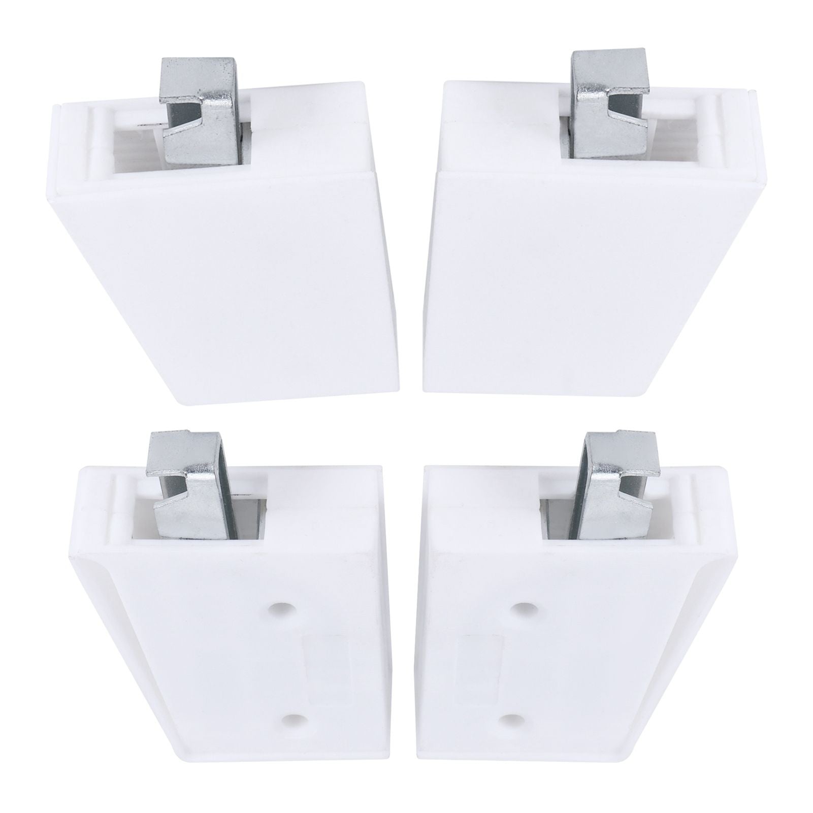 2Set Adjustable Cabinet Hanger with Mounting Plate Cupboard Furniture Hardware Parts