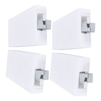 2Set Adjustable Cabinet Hanger with Mounting Plate Cupboard Furniture Hardware Parts