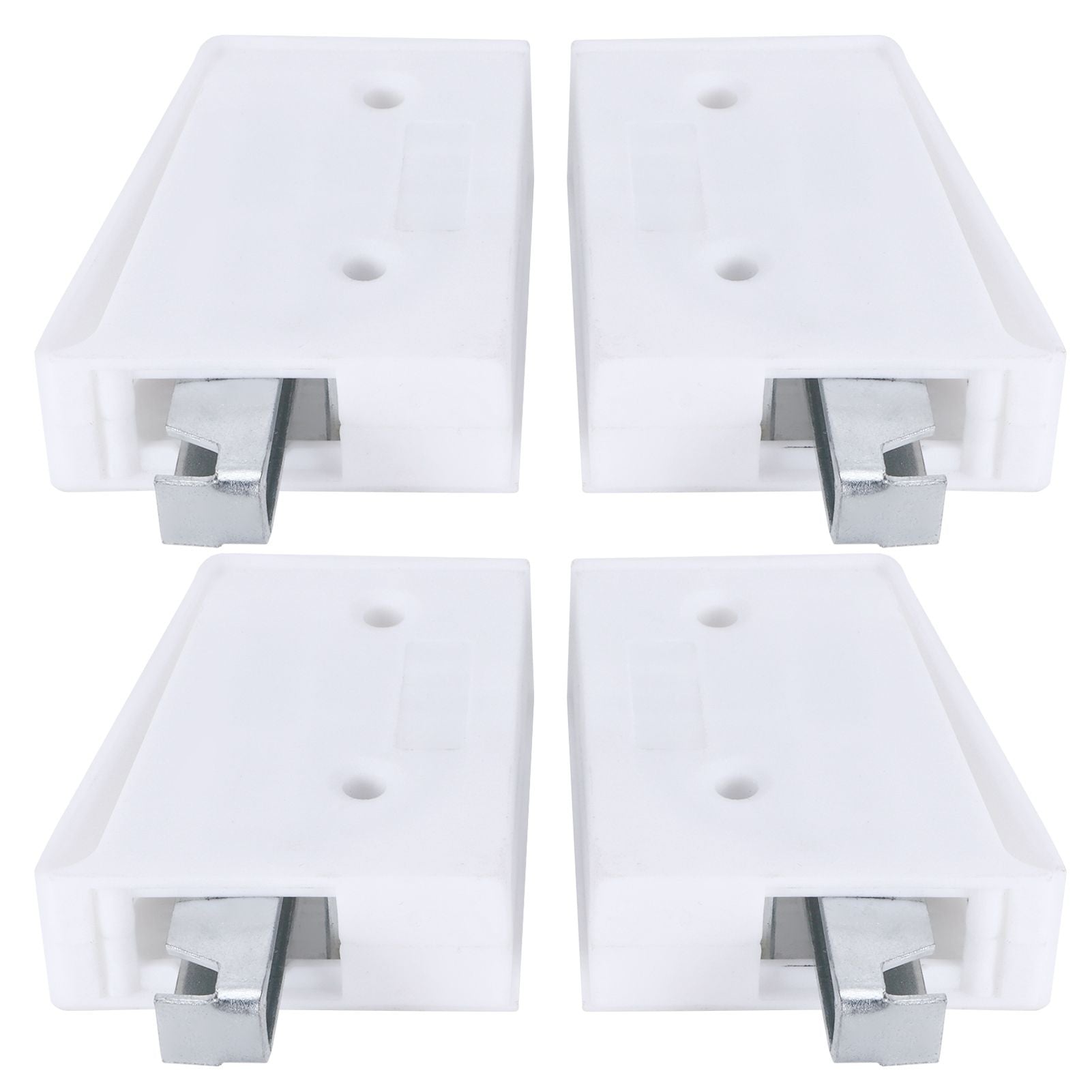 2Set Adjustable Cabinet Hanger with Mounting Plate Cupboard Furniture Hardware Parts