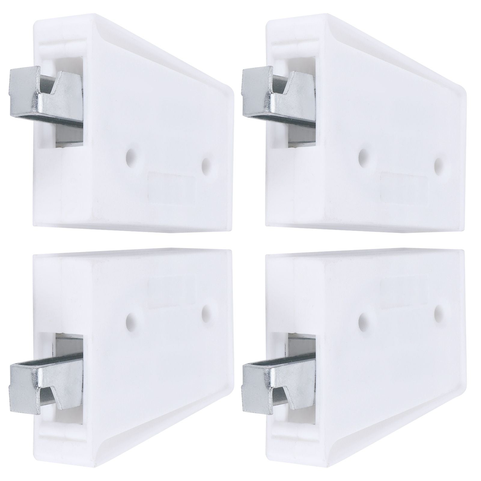2Set Adjustable Cabinet Hanger with Mounting Plate Cupboard Furniture Hardware Parts