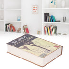 Innovative Safe Box with Keys Simulated Book Shape Cash Coin Money Storage Locking Case