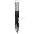 Woodworking Drill Bit 1/2 Carbon Steel Alloy Punching Drilling Tool Bit Carpentry ToolT10x70R
