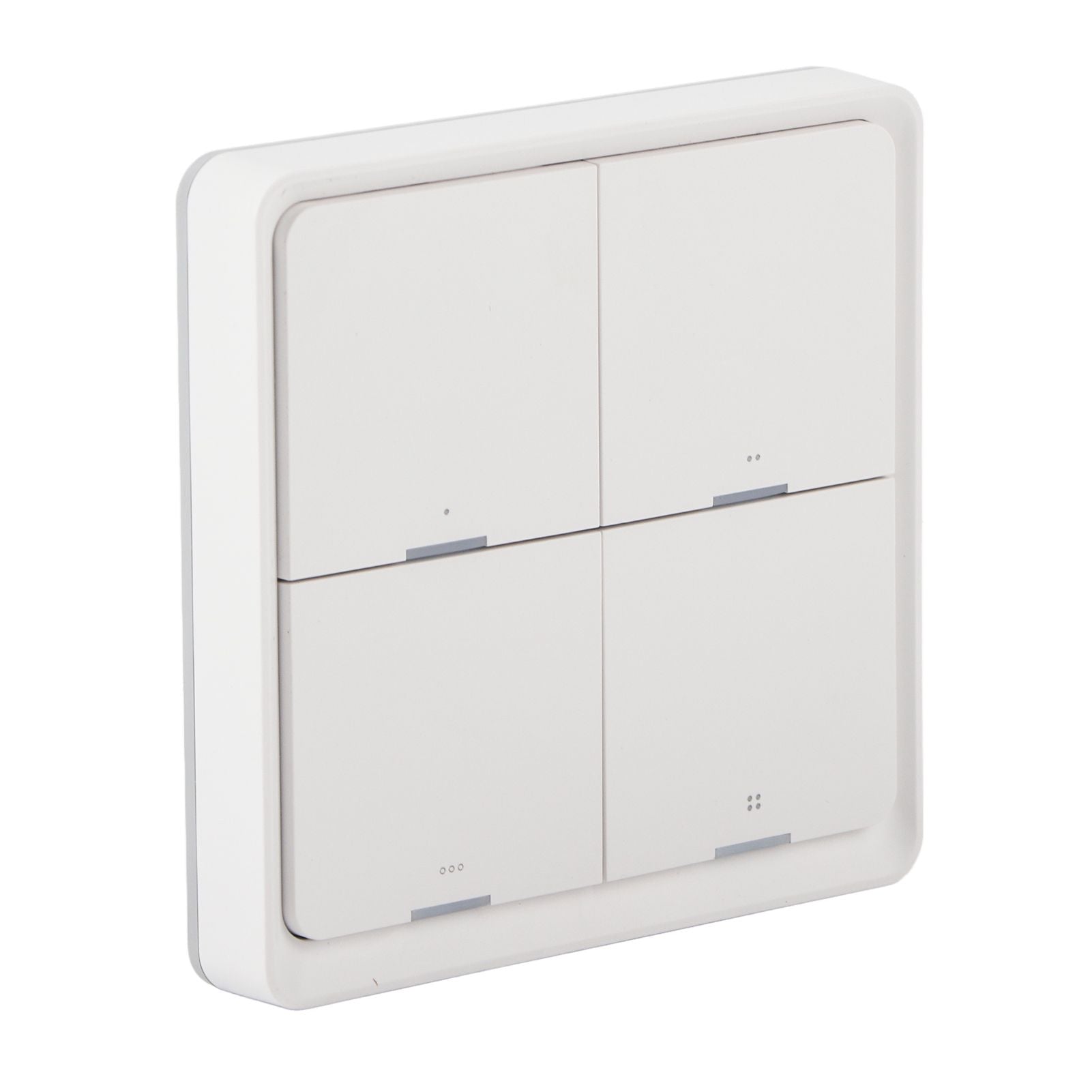 Wireless Scene Switch Intelligent 4‑Way Panel Wall Switch Mobile Phone APP Control for ZigBee