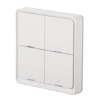 Wireless Scene Switch Intelligent 4‑Way Panel Wall Switch Mobile Phone APP Control for ZigBee
