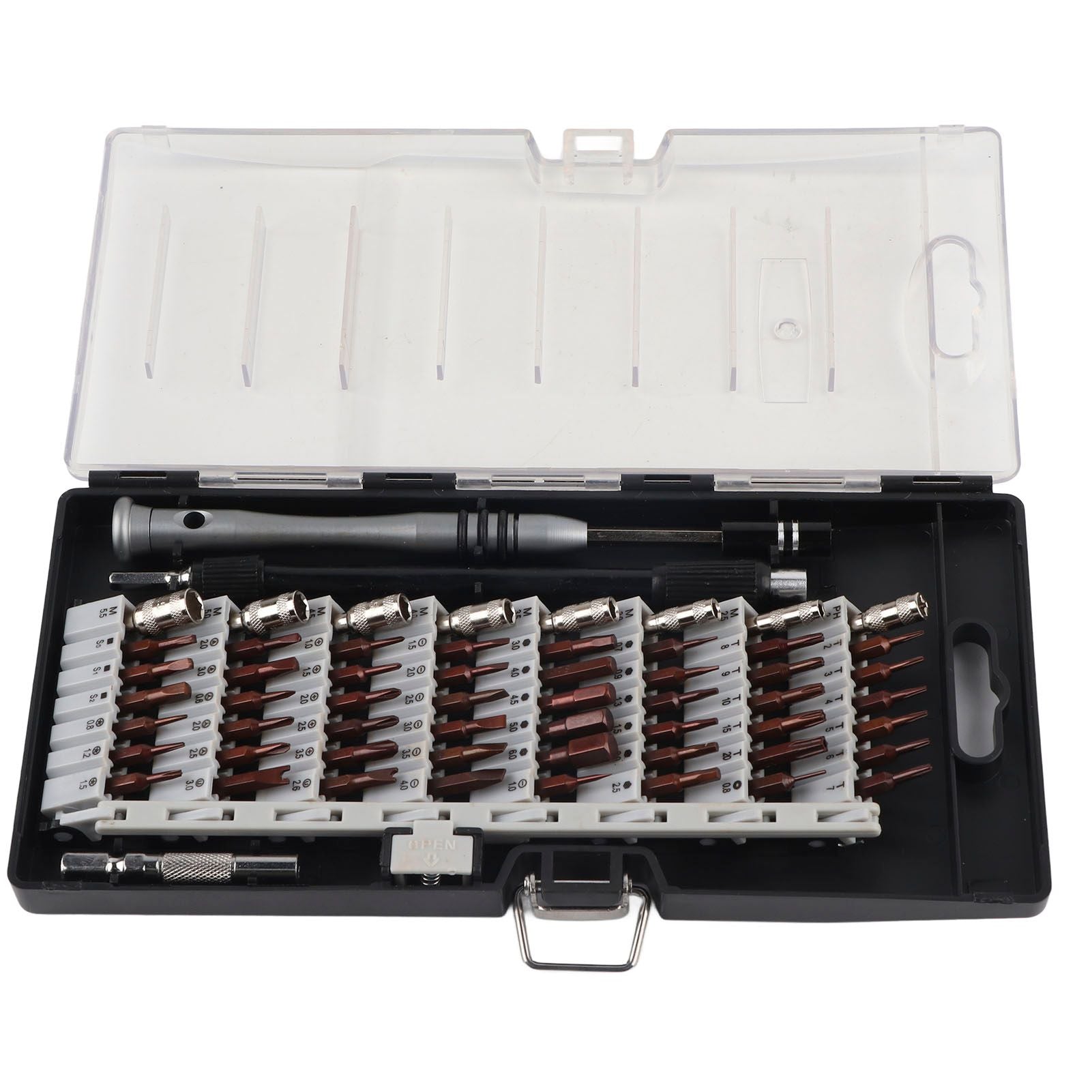 57 in 1 Screwdriver Set 56 Bits and 1 Handle Household Repair Screwdriver for Repairing