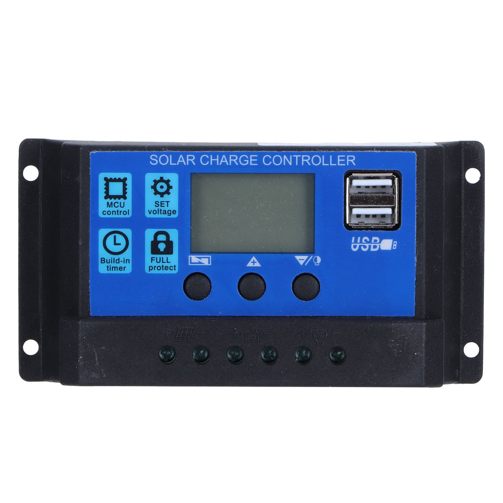 Solar Panel Kit 10W 18V Polysilicon Photovoltaic Module with Solar Charge Controller for RV