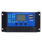 Solar Panel Kit 10W 18V Polysilicon Photovoltaic Module with Solar Charge Controller for RV