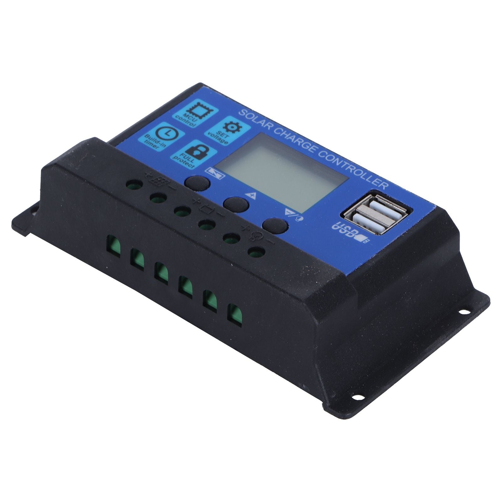 Solar Panel Kit 10W 18V Polysilicon Photovoltaic Module with Solar Charge Controller for RV