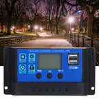 Solar Panel Kit 10W 18V Polysilicon Photovoltaic Module with Solar Charge Controller for RV