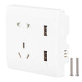 Multi-Functional Wall Power Outlet Socket with 2 USB Port 13A for Home Office AU Plug 110/220V