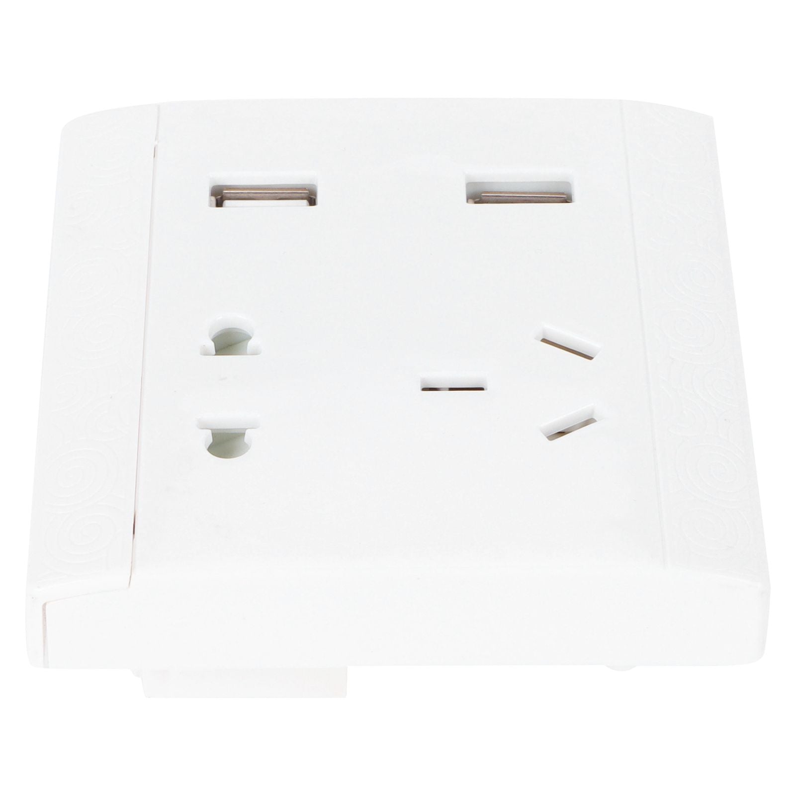 Multi-Functional Wall Power Outlet Socket with 2 USB Port 13A for Home Office AU Plug 110/220V