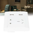 Multi-Functional Wall Power Outlet Socket with 2 USB Port 13A for Home Office AU Plug 110/220V