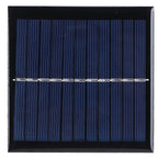 1W 5.5V Solar Panel Board DIY Polysilicon Solar Charging Module for 3.7V-5V Battery