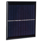 1W 5.5V Solar Panel Board DIY Polysilicon Solar Charging Module for 3.7V-5V Battery