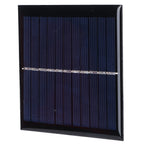 1W 5.5V Solar Panel Board DIY Polysilicon Solar Charging Module for 3.7V-5V Battery
