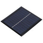 1W 5.5V Solar Panel Board DIY Polysilicon Solar Charging Module for 3.7V-5V Battery