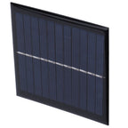 1W 5.5V Solar Panel Board DIY Polysilicon Solar Charging Module for 3.7V-5V Battery