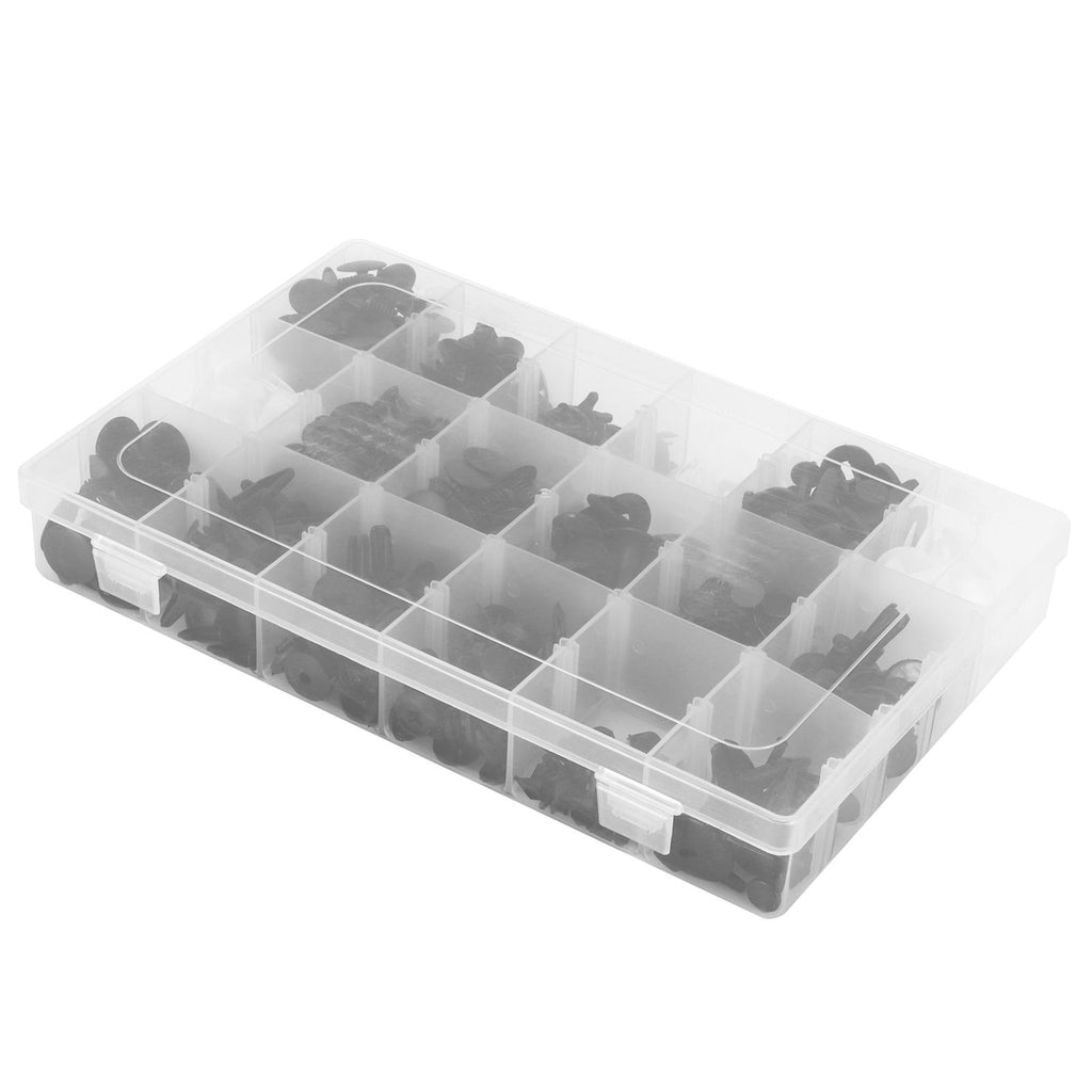 415Pcs Car Push Retainer Clips Assortment Kit Bumper Fasteners with Removers Tools