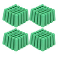 100Pcs M6 Expansion Pipe Plastic Wall Plug Fixing Expansion Tube Accessory Green
