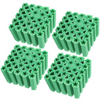 100Pcs M6 Expansion Pipe Plastic Wall Plug Fixing Expansion Tube Accessory Green