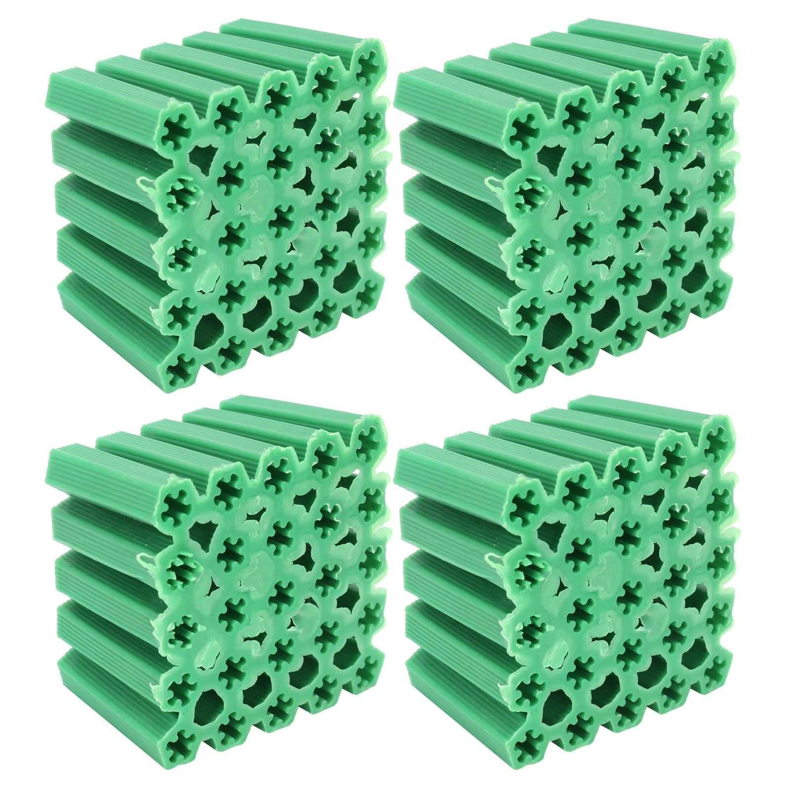 100Pcs M6 Expansion Pipe Plastic Wall Plug Fixing Expansion Tube Accessory Green