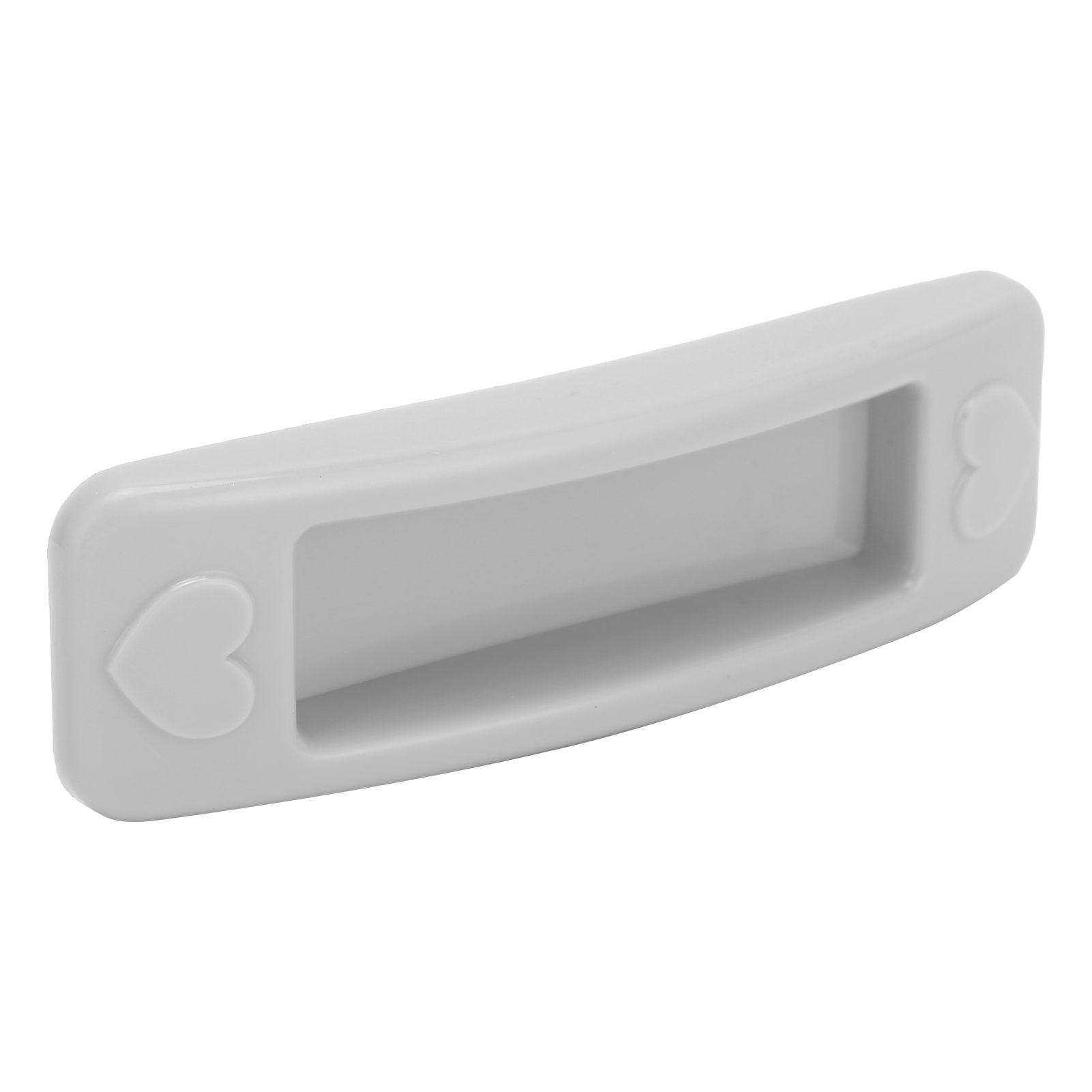 Gray NonDrill Glass Sliding Door Handle Paste Plastic Handle for Drawer Window Cabinet