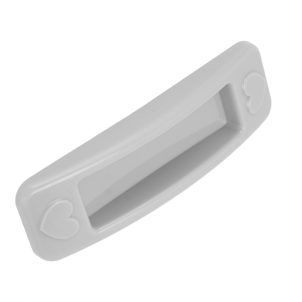 Gray NonDrill Glass Sliding Door Handle Paste Plastic Handle for Drawer Window Cabinet