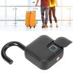 Fingerprint Lock AntiTheft Intelligent APP Bluetooth Padlock for Warehouse Dormitory Bicycle