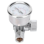 1/4in Spray Guns Air Pressure Regulator Pressure Regulating Adjusting Valve Gauge