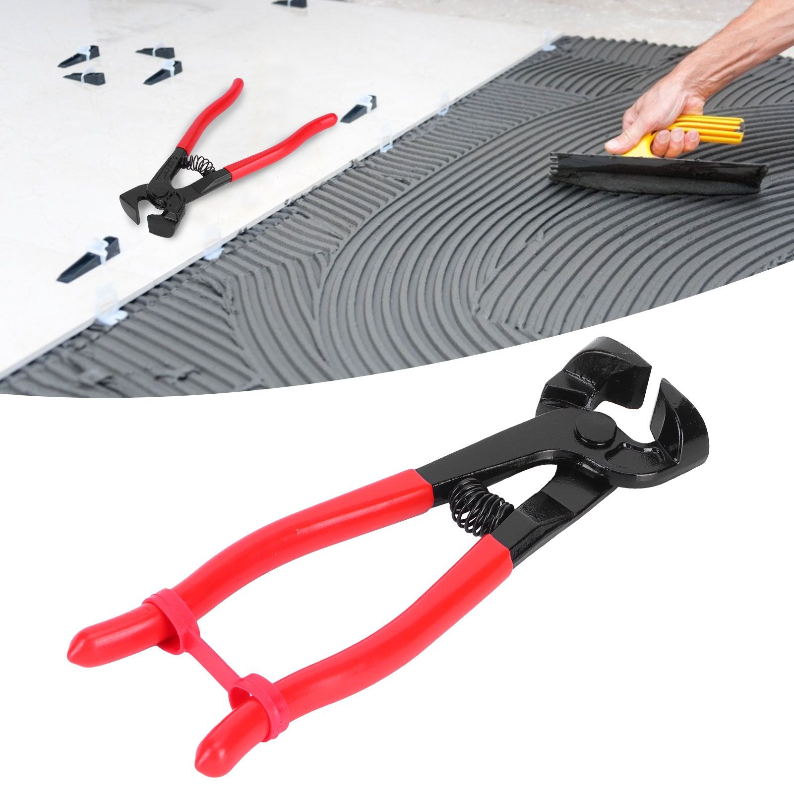 8in Glass Pliers Ceramic Tile Glass Trimming Cutter Household Hardware Repairing Tool