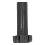 4Set Adjustable Cabinet Feet ABS Support Leg for Cupboard Closet Furnitures Black