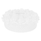 Ring Pillow Box Wedding with Ribbon Bowknot CakeShaped Pearl Rose Ceremony Supplies White(5905 )