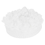 Ring Pillow Box Wedding with Ribbon Bowknot CakeShaped Pearl Rose Ceremony Supplies White(5905 )