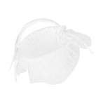 Flower Lace Basket White Romantic Flower Basket Candies Container Wedding Ceremony Decoration5709 Flower Basket L