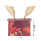25 Sets Gift Candy Box for Party Christmas Birthdays European Weddings SuppliesEuropean Retro Flower Pattern(Golden Wing) S