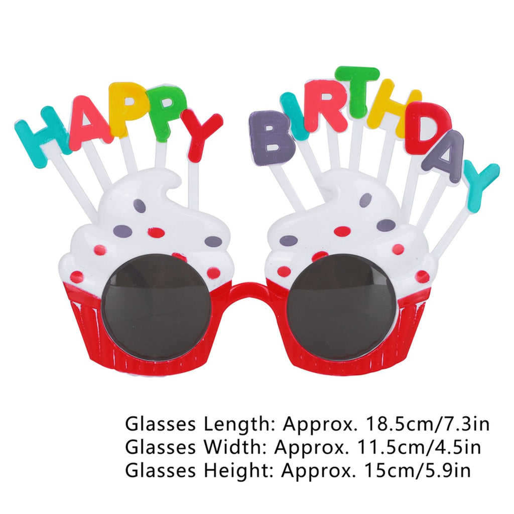 Birthday Funny Glasses and Foldable Party Cone Hats Birthday Supplies for Kids Adults