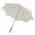 Lace Umbrella Wedding Bridal Parasol Umbrella for Photography Props Wedding SuppliesL Beige