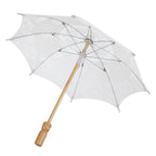 Lace Umbrella Wedding Bridal Parasol Umbrella for Photography Props Wedding SuppliesS White