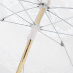 Lace Umbrella Wedding Bridal Parasol Umbrella for Photography Props Wedding SuppliesS White