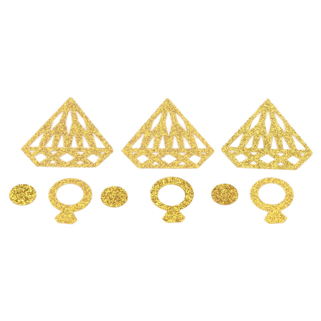 Diamond Ring Shape Sequin Confetti for Engagement Party Wedding Party Decoration