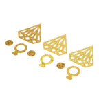 Diamond Ring Shape Sequin Confetti for Engagement Party Wedding Party Decoration