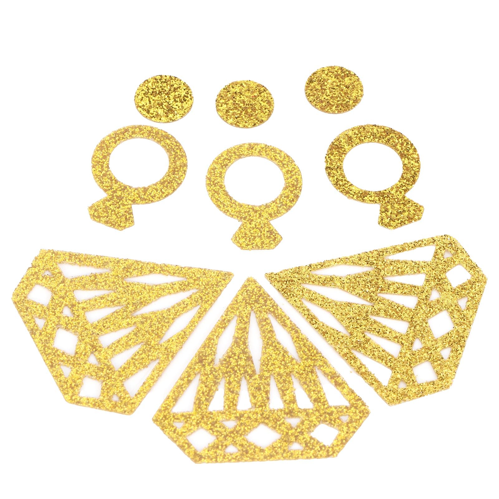 Diamond Ring Shape Sequin Confetti for Engagement Party Wedding Party Decoration