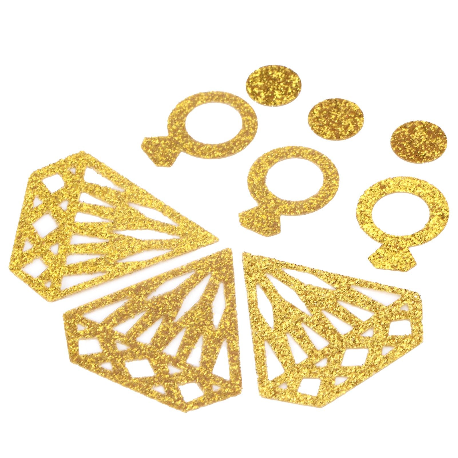 Diamond Ring Shape Sequin Confetti for Engagement Party Wedding Party Decoration