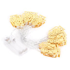 10LED Kerosene Lamp Shaped String Lights Decorative Lights String for Ramadan Eid Decor