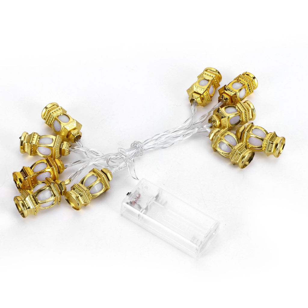 Kerosene Bottle Shape Decorative Light String for Muslim Ramadan Eid Festival Party Supplies