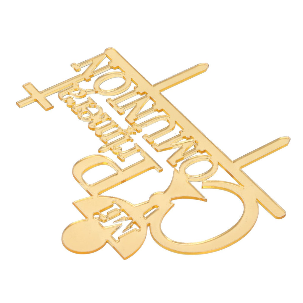 Acrylic Cake Topper Insert Sticks for Wedding Valentine Anniversaries Cake Decoration