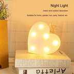 Distinctive Heart Shaped Night Light LED Decorative Lamp for Proposal Festival Party