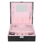 Jewelry Box Earrings Jewelry Display Case Bracelet Watch Organizer Wedding Gifts