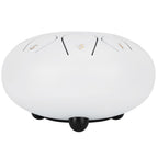 6in Tongue Drum 8‑Tones Ethereal Hand Pan Drums with Drumstick Percussion InstrumentWhite